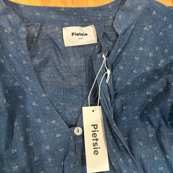 Pietsie Tropea Dress - Indigo Calico - Picture 2 of 5